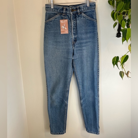 SOLD Vintage Western Bareback Jeans - Picture 5 of 8